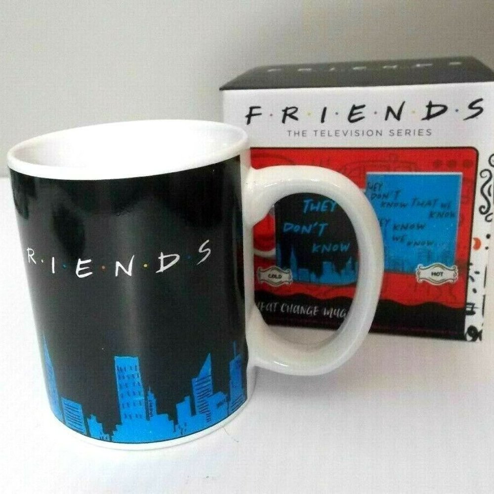 FRIENDS TV Show HEAT Color CHANGE COFFEE MUG THEY DON'T KNOW That Cups120l24